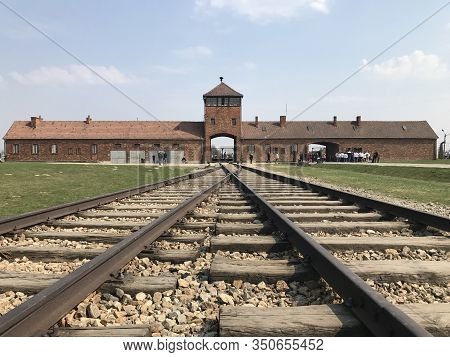 Monument To Nazi Germany During The Second World War. Death Camp For Prisoners Of War And Civilians.