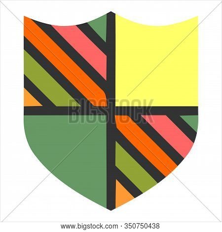 Shield, Guard Icon Vector, Shield Linear Logo Illustration, Shield Line Icon In Trendy Style, Shield