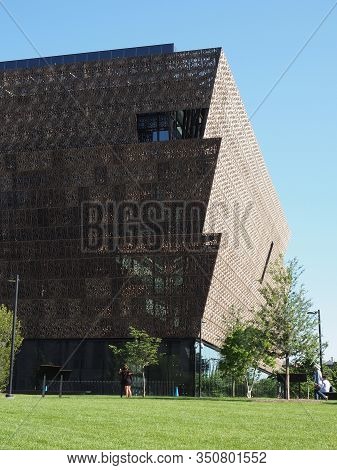 Washington D.c., Usa - June 3, 2019: National Museum Of African American History And Culture.