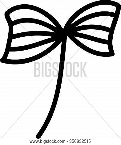 Abstract Doodle Single Floral Element For Decoration Patterns, Wrapping Paper, Wallpaper, Cards, Inv