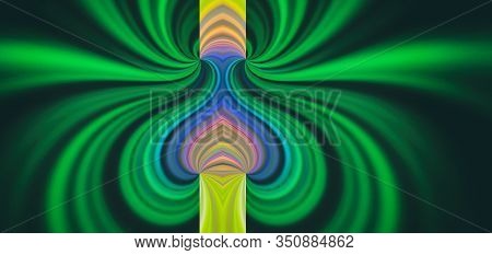 Abstract Background The Esoteric Aura Of Spiritual Enlightenment. Path To The Divine Beginning