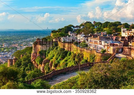 Chittor Fort In Chittorgarh City, Rajasthan State Of India