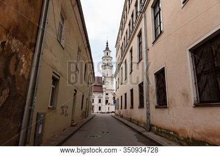 Streets Of Kaunas Old Town