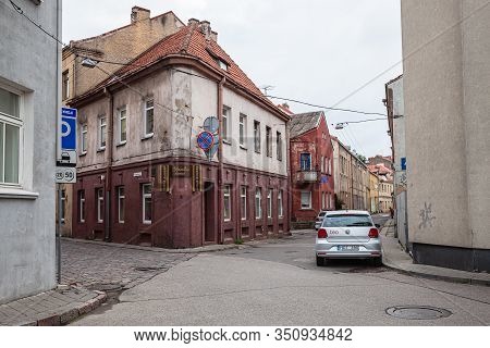 Streets Of Kaunas Old Town