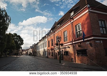 Streets Of Kaunas Old Town