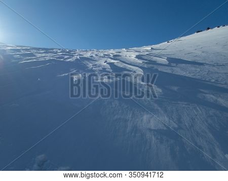 Skitouring Paradise Silvretta Mountains In Austria