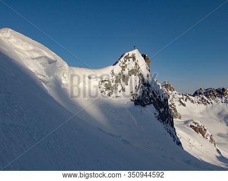 Skitouring Paradise Silvretta Mountains In Austria
