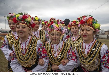 Masquerade Festival In Elin Pelin, Bulgaria. Culture, Indigenous.