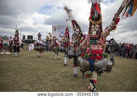 Masquerade Festival In Elin Pelin, Bulgaria. Culture, Indigenous.