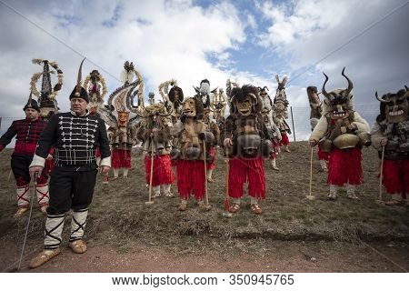 Masquerade Festival In Elin Pelin, Bulgaria. Culture, Indigenous.