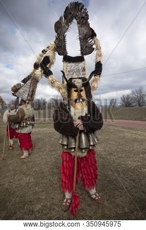 Masquerade Festival In Elin Pelin, Bulgaria. Culture, Indigenous.
