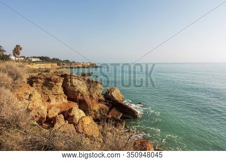 The Coves Of Vinaroz A Clear Day