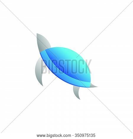 Turtle Logo Illustrations Concept With Golden Ration