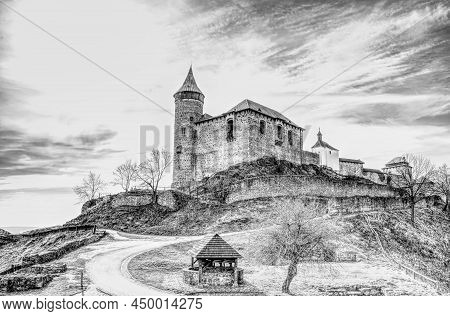 Medieval Castle In Europe In Czech Republic 