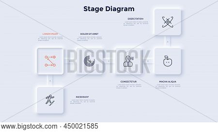 Flowchart Six Square Vektörü (Ücretsiz Deneme) | Bigstock