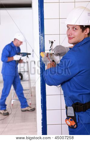 Porträt eines Technikers