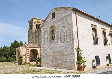 Heiligdom van St. Maria d' Anglona. Tursi. Basilicata. Italië.