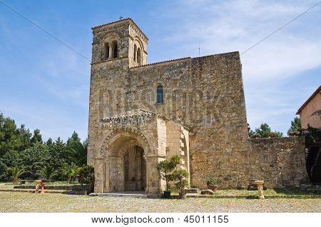 Heiligdom van St. Maria d' Anglona. Tursi. Basilicata. Italië.