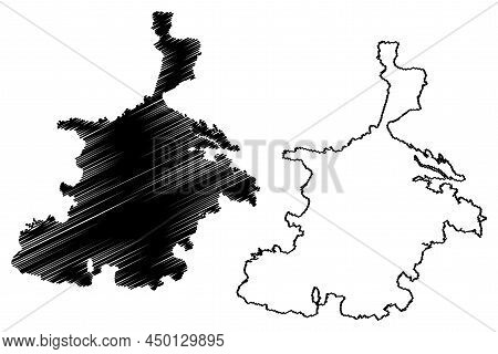 Barra Island (united Kingdom Of Great Britain And Northern Ireland, Scotland, Outer Hebrides) Map Ve