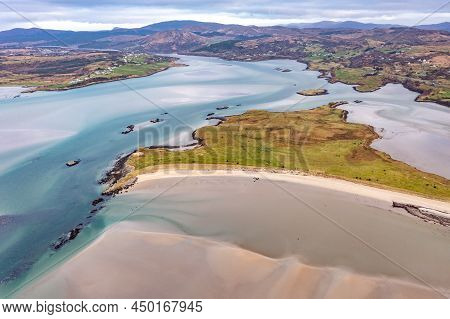 Gweebarra Bay Between Lettermacaward And Portnoo In County Donegal - Ireland