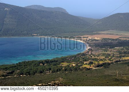View Of Porto Conte Bay, Alghero, Nurra