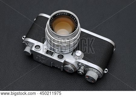 Kagawa, Japan - February 27, 2022: Leica 