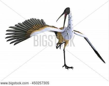 Stymphalian Bird 3d Illustration - The Stymphalian Birds Were A Group Of Voracious Birds In Greek My