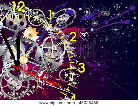 hodiny času mechanismus