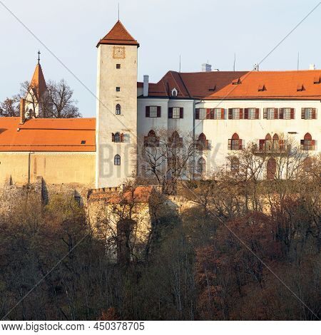 Bitov Castle, South Moravia, Czech Republic, Bitov Castle Is On Hill Above Vranov Dam Near Vranov Na