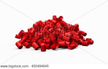 Plastic Pellets Background Close-up Plastic Granules Polymer Black Plastic Beads Resin Polymer Palle