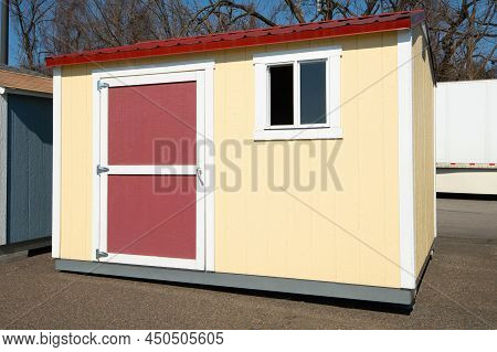 Shed Wood Beautiful Door Storage Outdoor Window