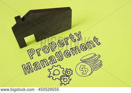 Property Management Is Shown On A Business Photo Using The Text