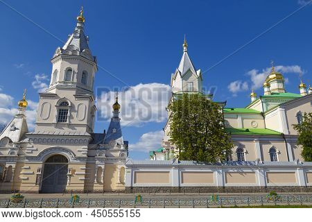 Korets Holy Trinity Stauropegial (patriarchal) Convent , Orthodox Church, Outside. Korets Town, Rivn