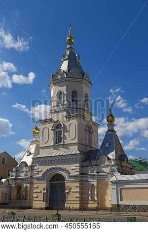 Korets Holy Trinity Stauropegial (patriarchal) Convent , Orthodox Church, Outside. Korets Town, Rivn