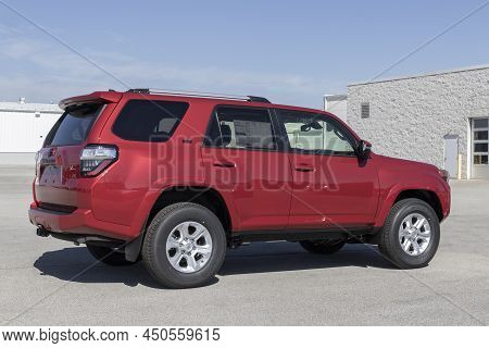 Kokomo - Circa March 2022: Toyota 4runner Display. Toyota Is A Popular Brand Because Of Its Reliabil