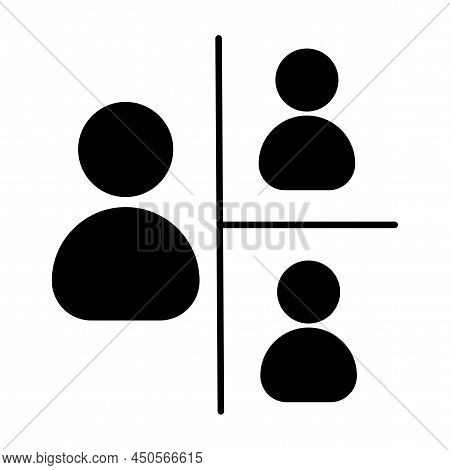 Video Conference. Business Concept. Information Technology Concept. Team Concept. Vector Illustratio
