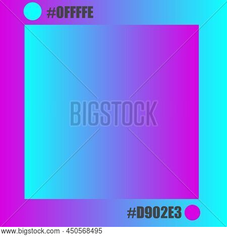 Abstract Blue Gradation With Purple Smooth Simple