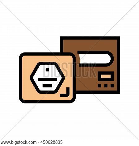 Solid Shampoo Color Icon Vector. Solid Shampoo Sign. Isolated Symbol Illustration