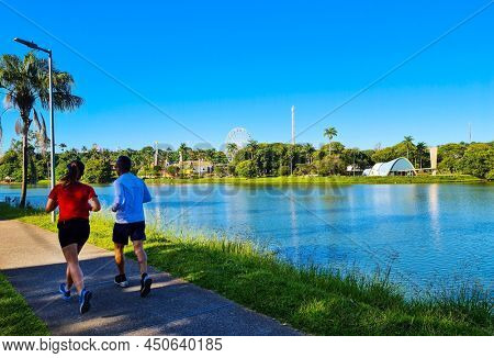 Pampulha Lagoon in Belo Horizonte, Minas Gerais