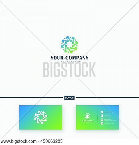 Abstract Biotechnology Logo Biotech Modern Health Bio