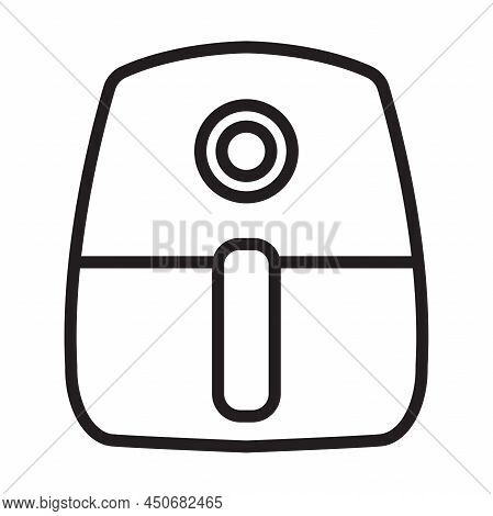 Cooking Air Fryer Appliance Icon Vector For Graphic Design, Logo, Website, Social Media, Mobile App,