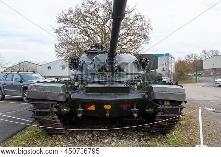 York.yorkshire.united Kingdom.february 16th 2022.a Vickers Chieftain Battle Tank Is On Display At Th