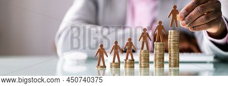 Minimum Wage And Salary Increase. Insurance Compensation And Profit