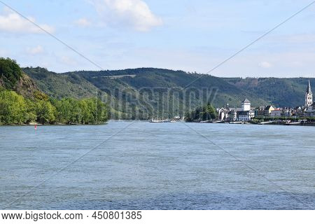 Mittelrheintal Near Boppard, Unesco World Heritage Site Middle Rhine Valley
