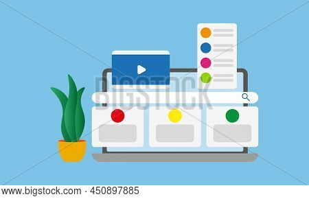 Search Concept For Landing Page Bes Logo