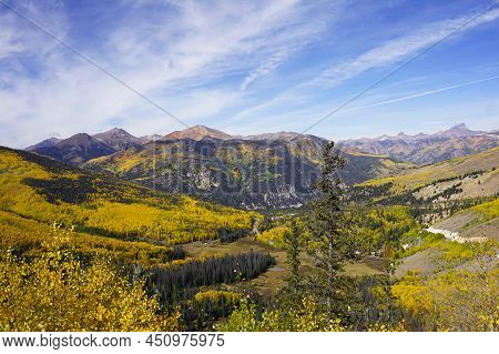 Windy Point Observation Point Along Highway 149 In Colorado Offers An Excellent View Of The Valley A