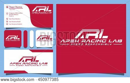 Asl Letter Logo Design And Business Card