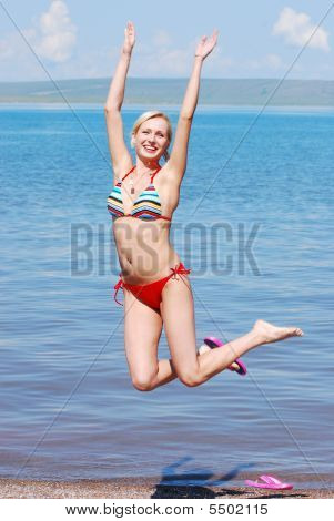 Mulher feliz