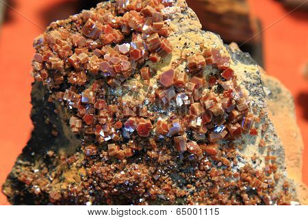 Natural Aragonite Mineral Background