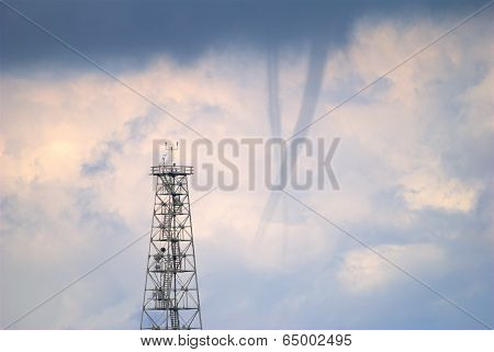 Twin Waterspouts
